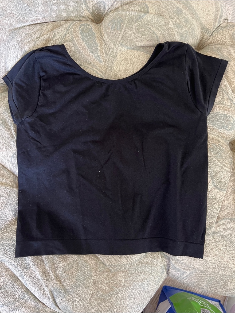 Free people Classic Black Women's Scoop Neck Top